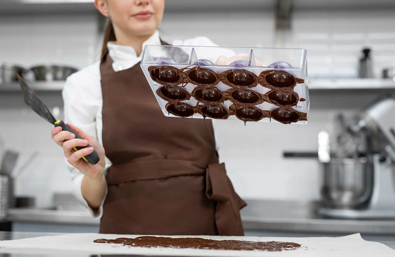 Kake produsenter i et konditori