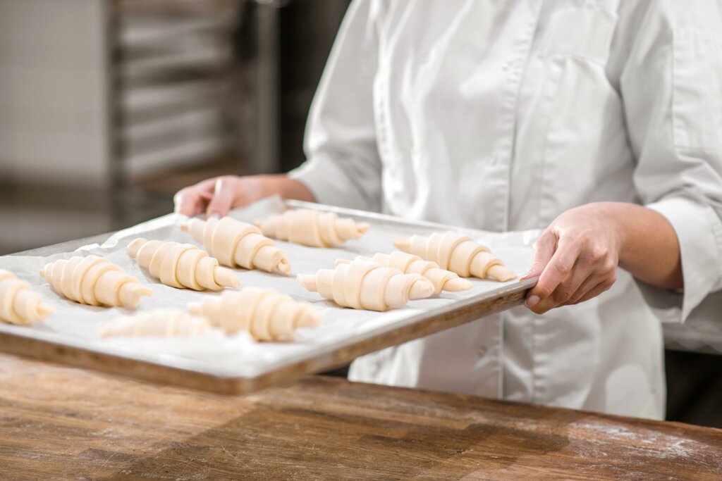 Croissant bake-off fra My Bakery.